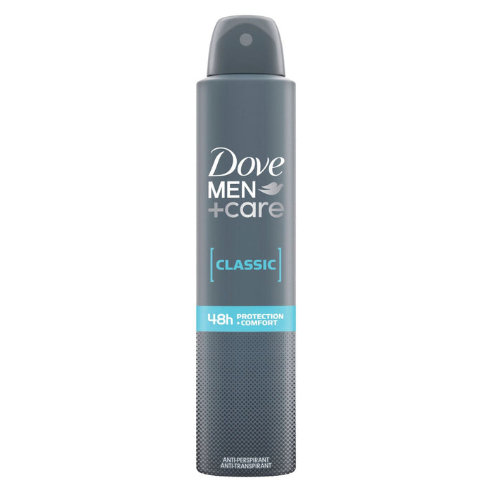 Dove Men+Care Classic with ¼ moisturising cream Men's Antiperspirant Deodorant Body Spray 200ml