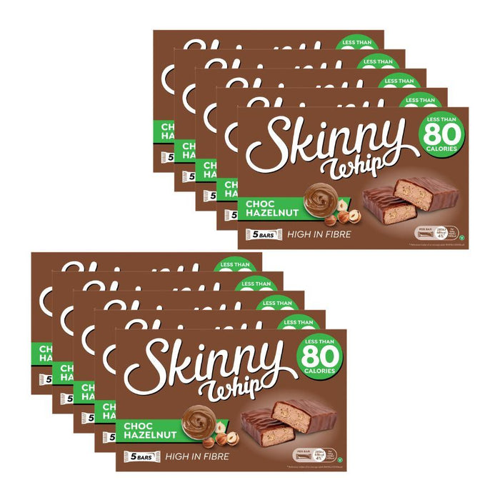 Skinny Whip Choc Hazelnut Snack Bars 5 Pack (10 x 100g)