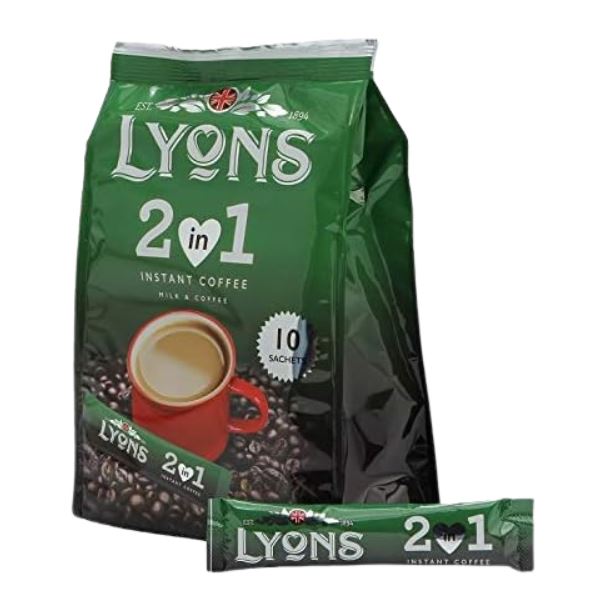 Lyons Instant Coffee Sachets 2-in-1 (16g x 10s)