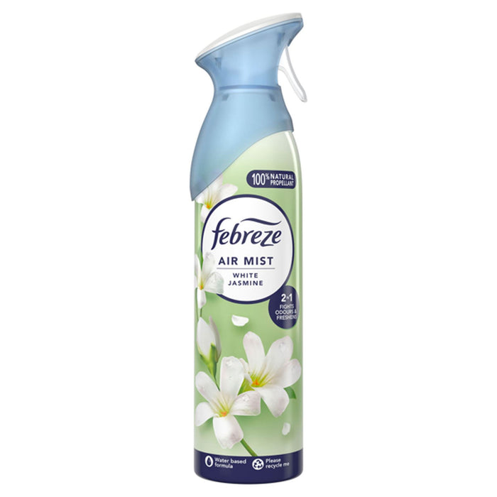 Febreze Air Freshener Spray, Air Mist  White Jasmine Beauty Scent 185 ml