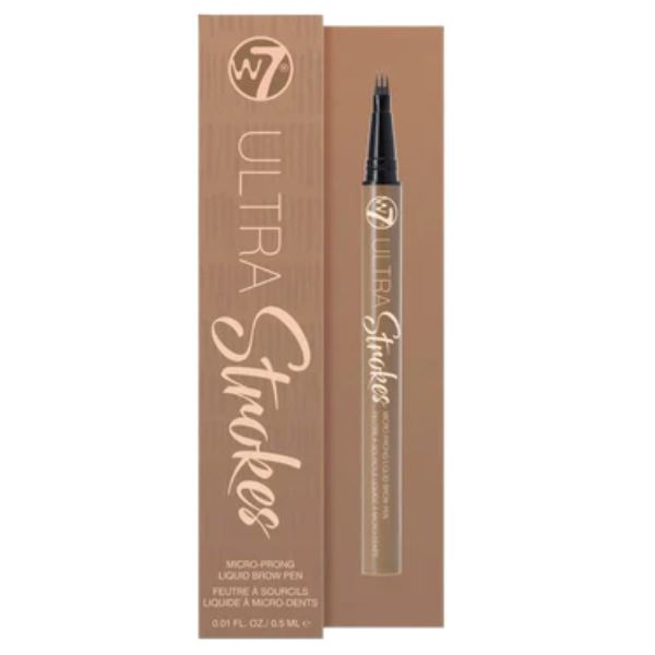 W7 Ultra Strokes Micro-Prong Liquid Brow Pen (0.5ml)