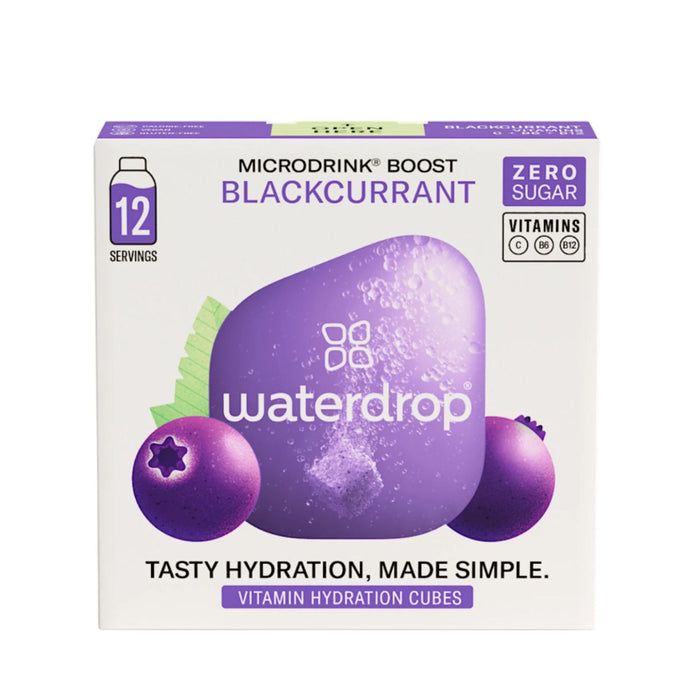 Waterdrop Microlyte BLACKCURRANT | 12 Rapid Hydration Tablets