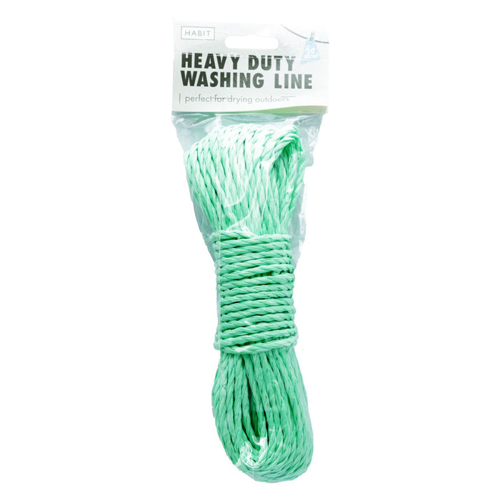 Habit Heavy Duty Washing Line 20M - Perfect For Drying Outdoors