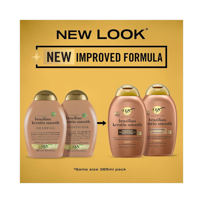 OGX Brazilian Keratin Shampoo 385ml - image 3