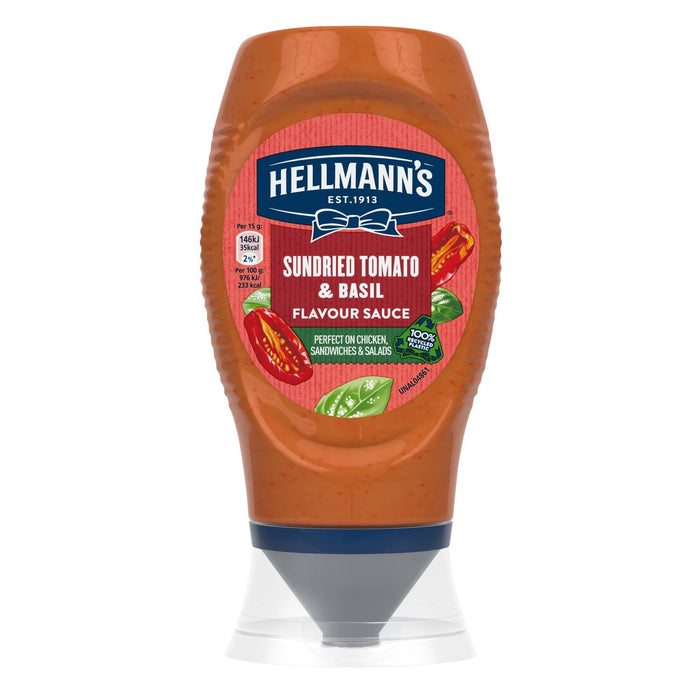 Hellmann's Sundried Tomato & Basil Flavour Sauce 250 ml (Box of 8)