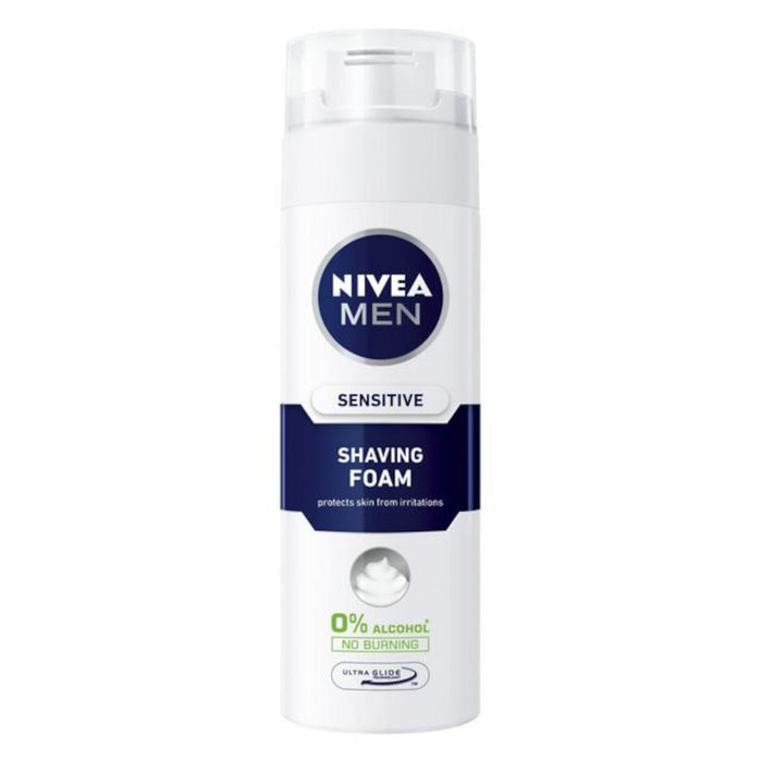 Nivea Men Shaving Foam Sensitive Skin 200ml
