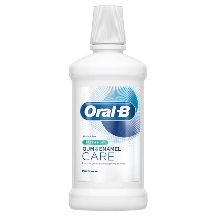 Oral-B Gum & Enamel Care Fresh Mint Mouthwash 500ml