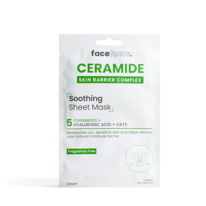 Face Facts Ceramide Soothing Sheet Mask 20 ml