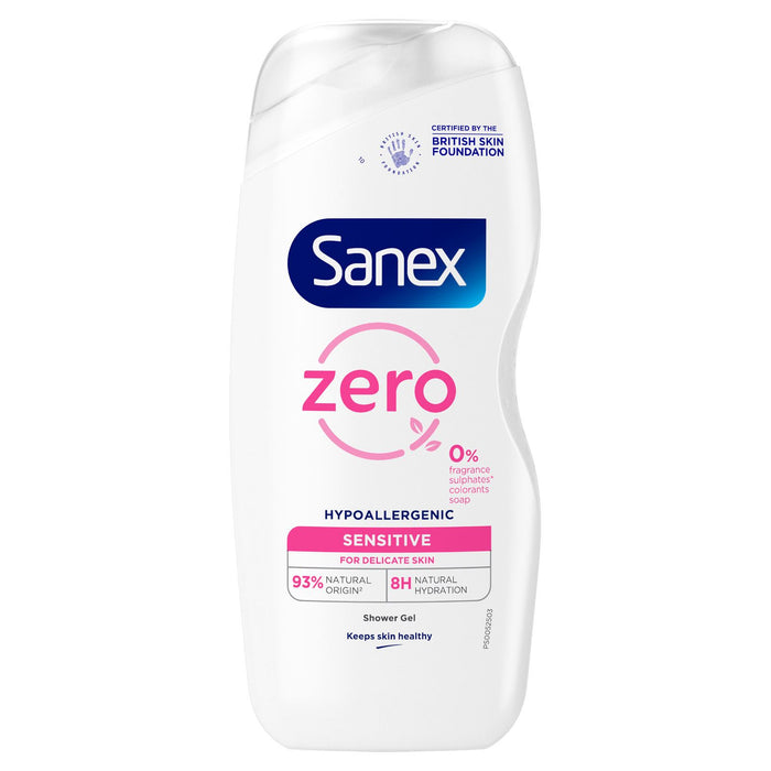 Sanex Zero% Sensitive shower gel 225ml