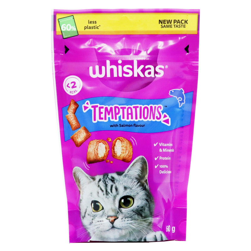 Whiskas Cat Temptations Salmon 60g  (Box of 6) - image 2