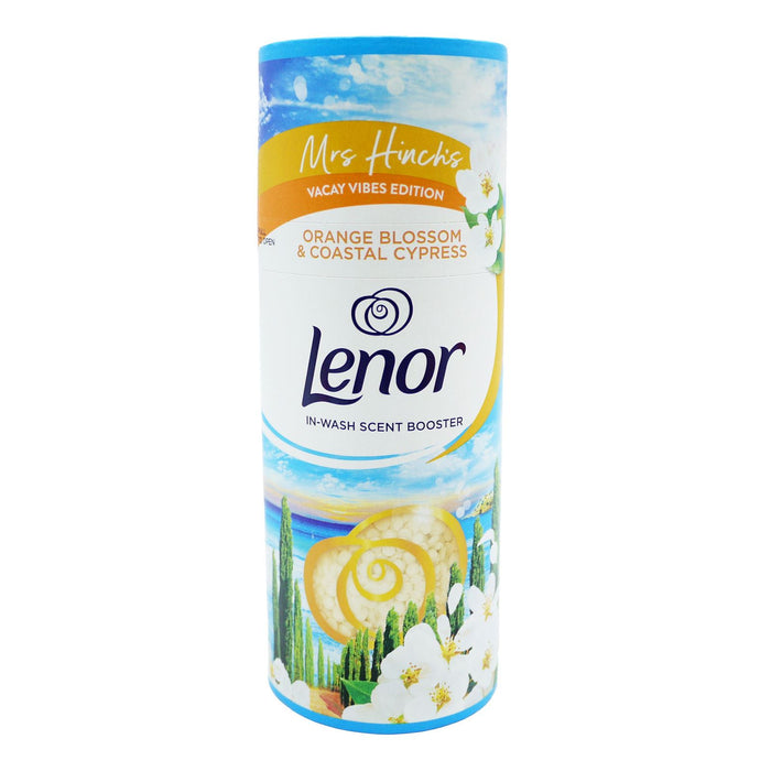 Lenor In-wash Scent Boosters  Orange Blossom & Coastal Cypress, Part of Mrs Hinch's Vacay Vibes 176g