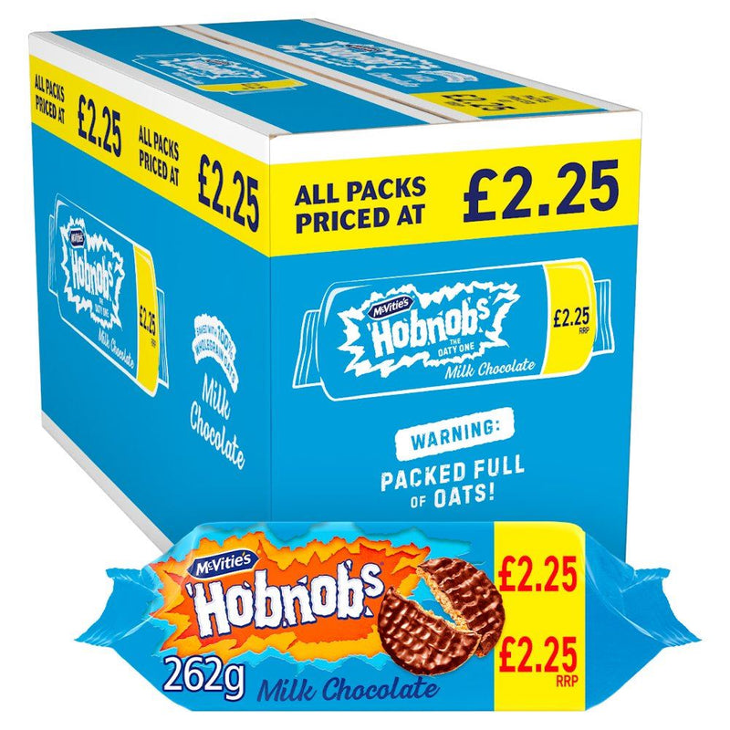 McVitie's Milk Chocolate Hobnobs Biscuits (15 x 262g)