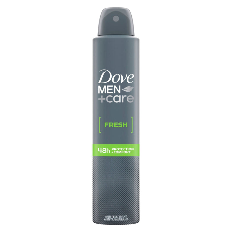 Dove Men+Care Fresh Antiperspirant Aerosol Deodorant Spray (200ml)
