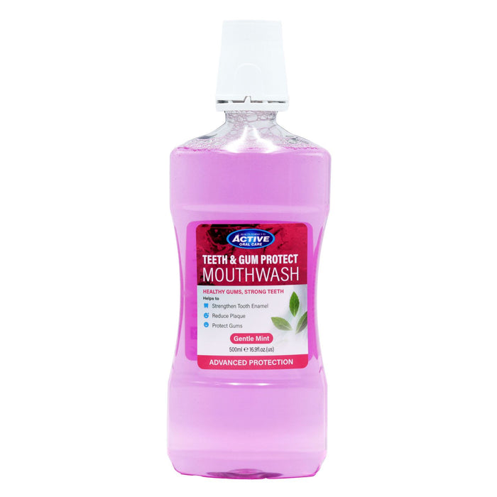 Beauty Formulas Active Teeth & Gum Protect Mouthwash (500ml)