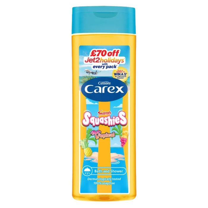 Carex Squashies Tropical Bath and Shower (500ml)