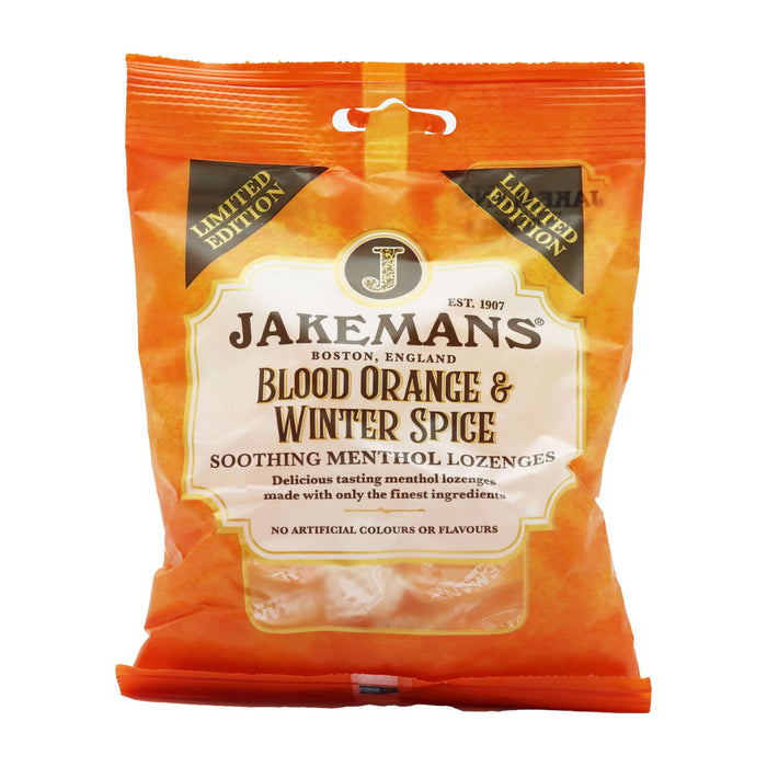Jakemans Blood Orange & Winter Spice 160g (Box of 10)