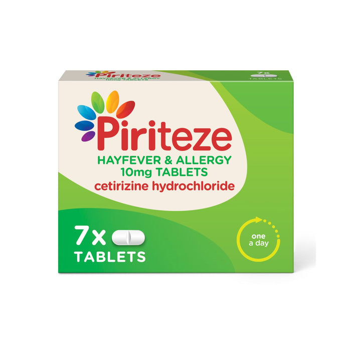 Piriteze Allergy Relief 7 Tablets