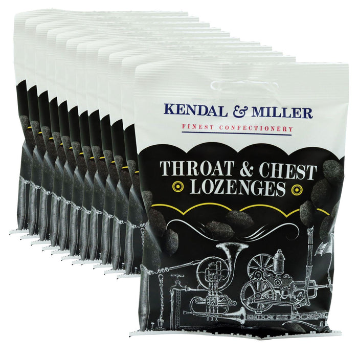 Kendal & Miller Throat & Chest Lozenges 110g (Box of 12)