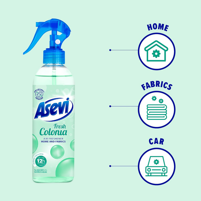 Asevi Fresh Colonia Air Freshener Spray (400ml)