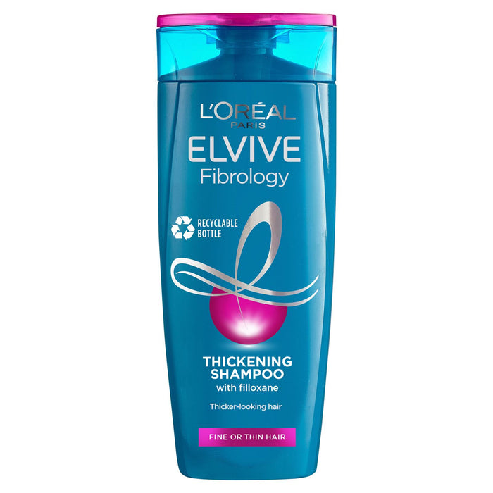 L'Oreal Paris Elvive Fibrology Thickening Shampoo for Thin Hair 400ml