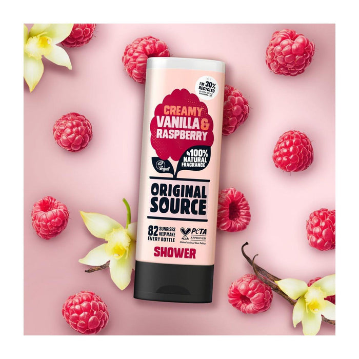 Original Source  Creamy Vanilla & Raspberry Shower Gel 250 ml