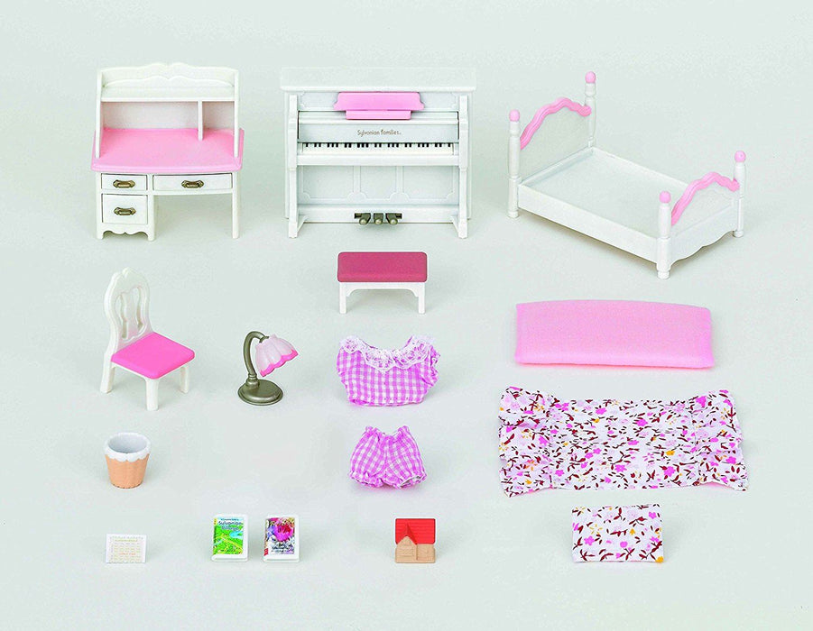 Sylvanian Families Girls Bedroom Set