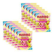 Haribo Rhubarb & Custard Rolls Sweets Sharing Bag (12 x 140g)