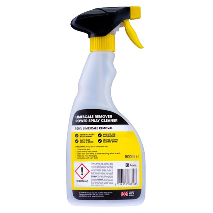 Kilrock Limescale Remover Spray Rapid Action Formula (500ml)