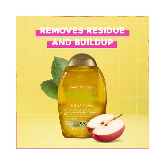 OGX Clarify & Shine with Apple Cider Vinegar Shampoo 385ml