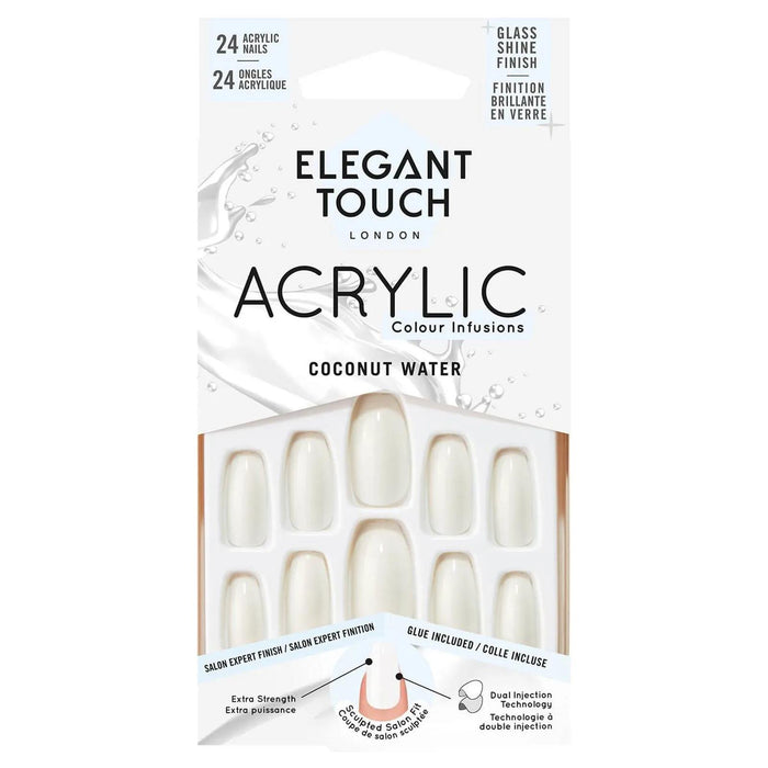 Elegant Touch False Nails Coconut Water 24 count (Pack of 1)