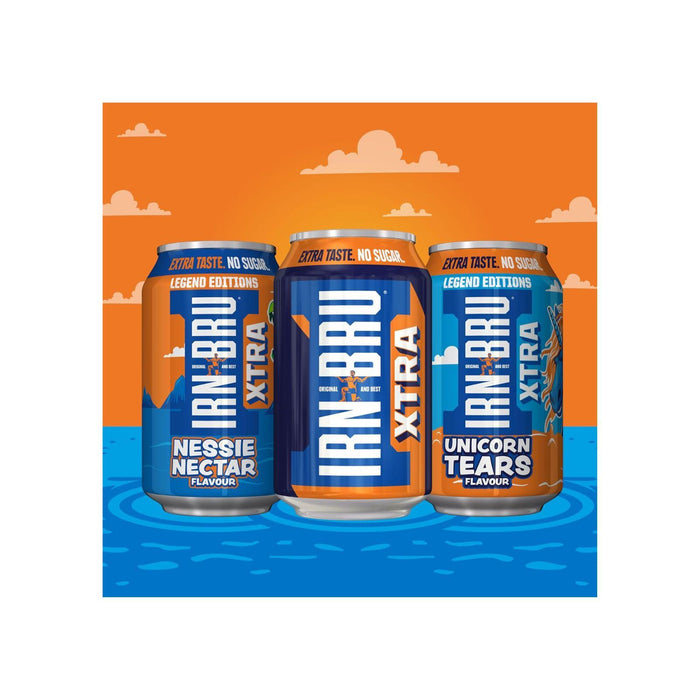 IRN-BRU XTRA Nessie Nectar PM 79P 330ml (Box of 24)
