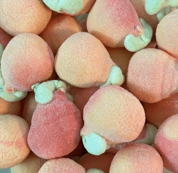 Trolli Mallow Peach Marshmallow Sweets (8 x 150g)