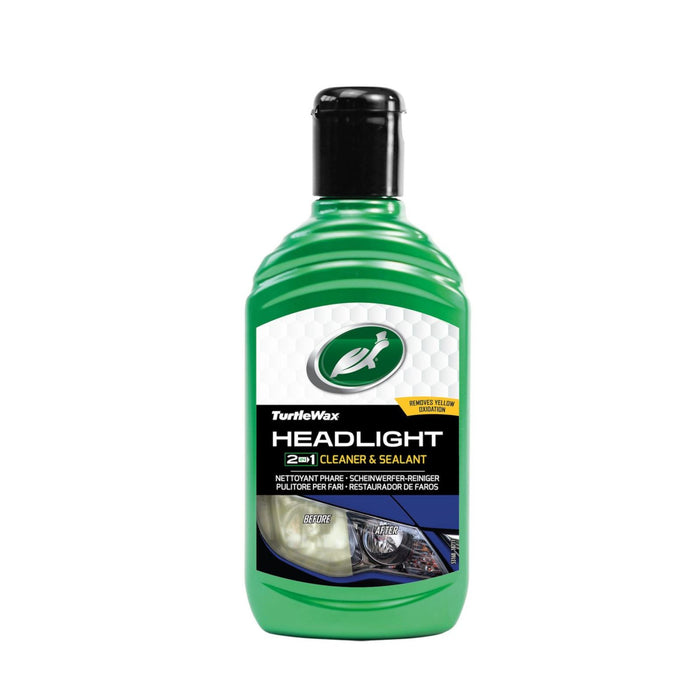 Turtle Wax Headlight 2 in 1 Cleaner & Sealant 300 ml