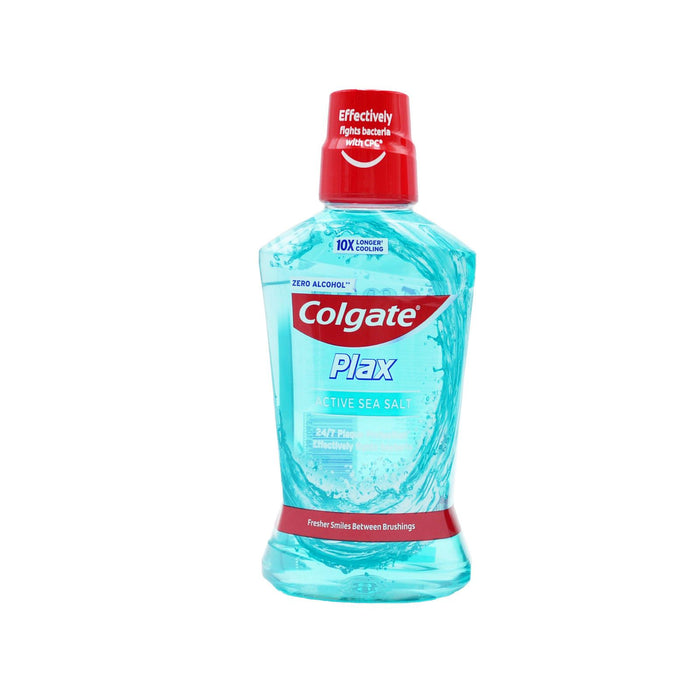 Colgate Plax Active Sea Salt Mouthwash 500 ml