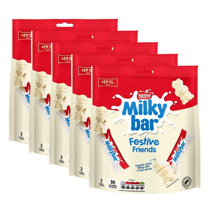 Milkybar Festive Friends White Chocolate Bag (5 x 262g)