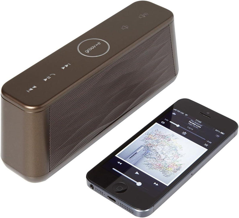 GROOV-E Bluetooth Speaker - Chocolate Brown