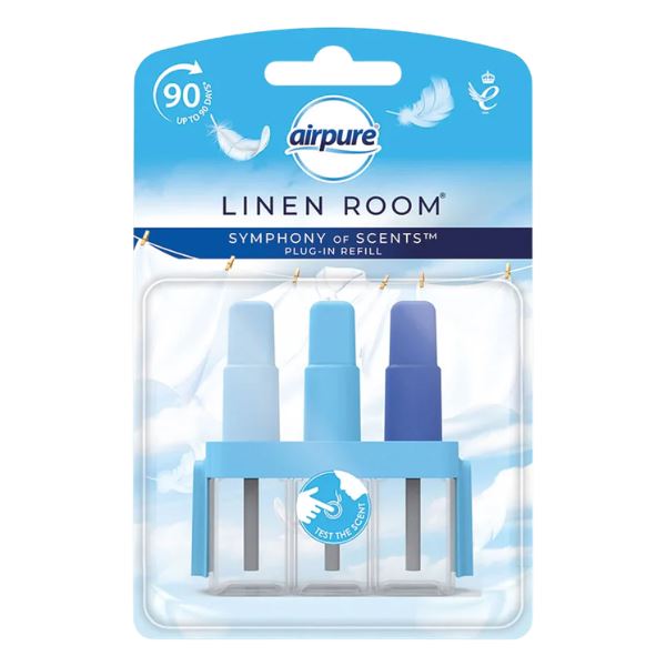 AirPure Symphony Of Scents Plug-In Refill Linen Room 20ml