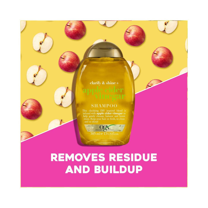 OGX Clarify & Shine with Apple Cider Vinegar Shampoo 385ml