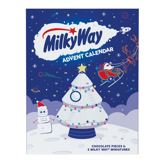 Milky Way Milk Chocolate Advent Calendar (11 x 110g)