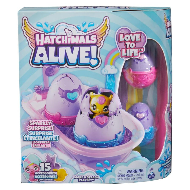 Hatchimals Alive Make a Splash Playset, Kids’ Toys for Girls 3+