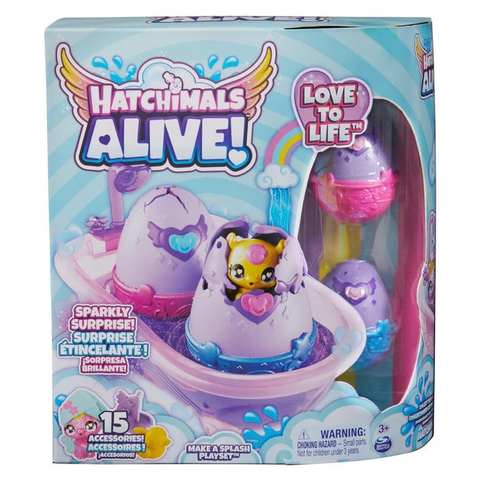 Hatchimals Alive Make a Splash Playset, Kids’ Toys for Girls 3+