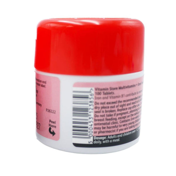 Vitamin Store Multi Vitamins & Iron Tablets 100's