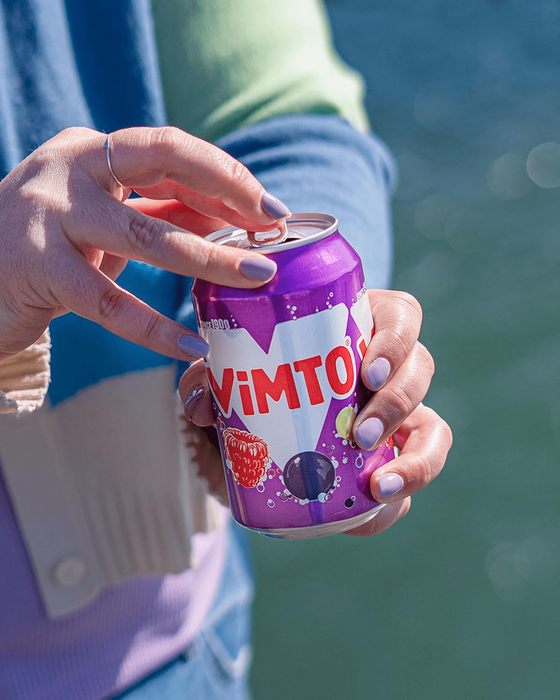 Vimto Fizzy Original Cans 8 Pack, (3 x 330ml) - Total of 24 Cans