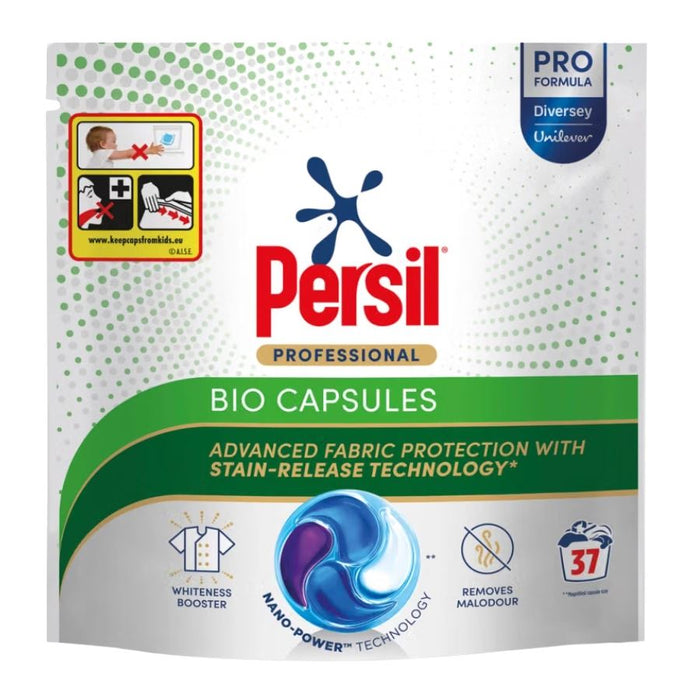 Persil Professional Bio 4-in-1 Nano Laundry Capsules, 37s