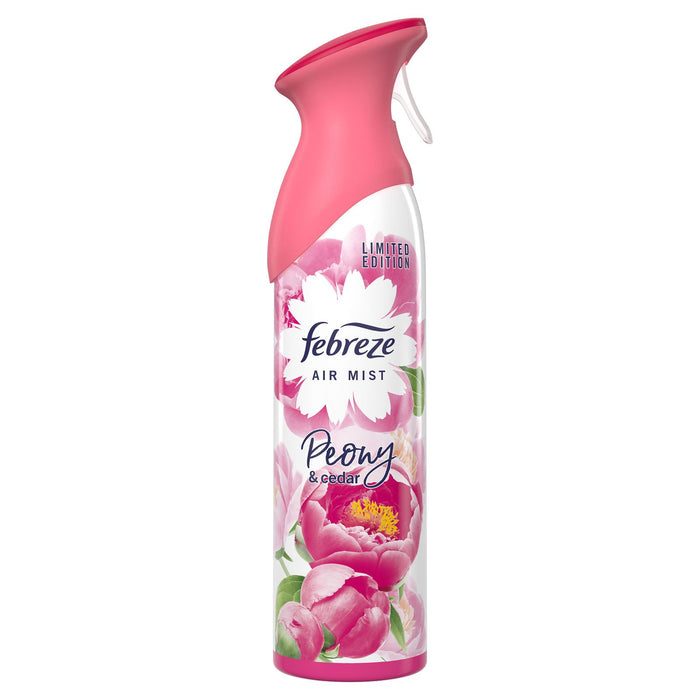 Febreze Air Mist Peony & Cedar Air Freshener Spray, 185ml