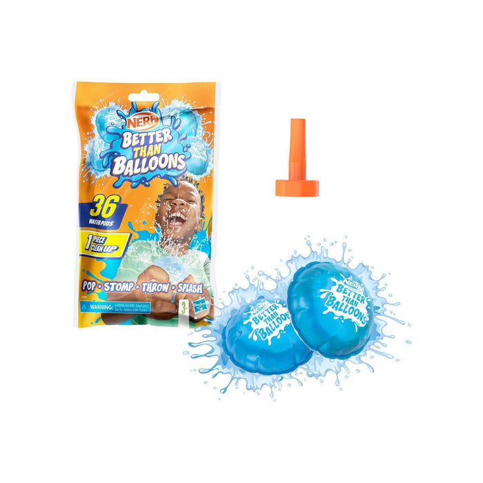 NERF BETTER THAN BALLOONS WATER PODS 36 Pack
