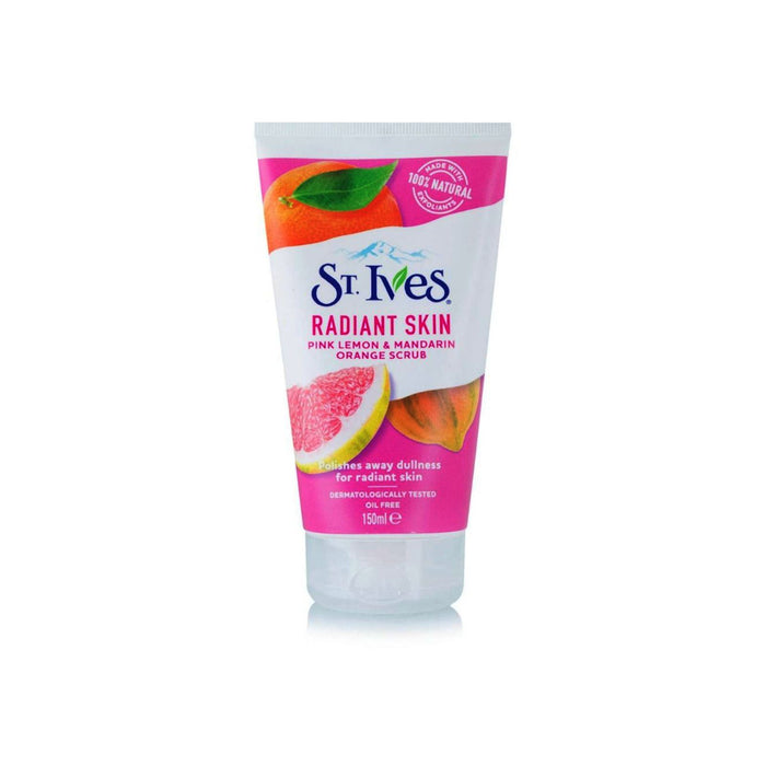 St Ives Radiant Skin Pink Lemon & Orange Scrub 150 ml
