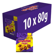 Cadbury Crunchie Rocks Milk Chocolate Bag (10 x 80g)
