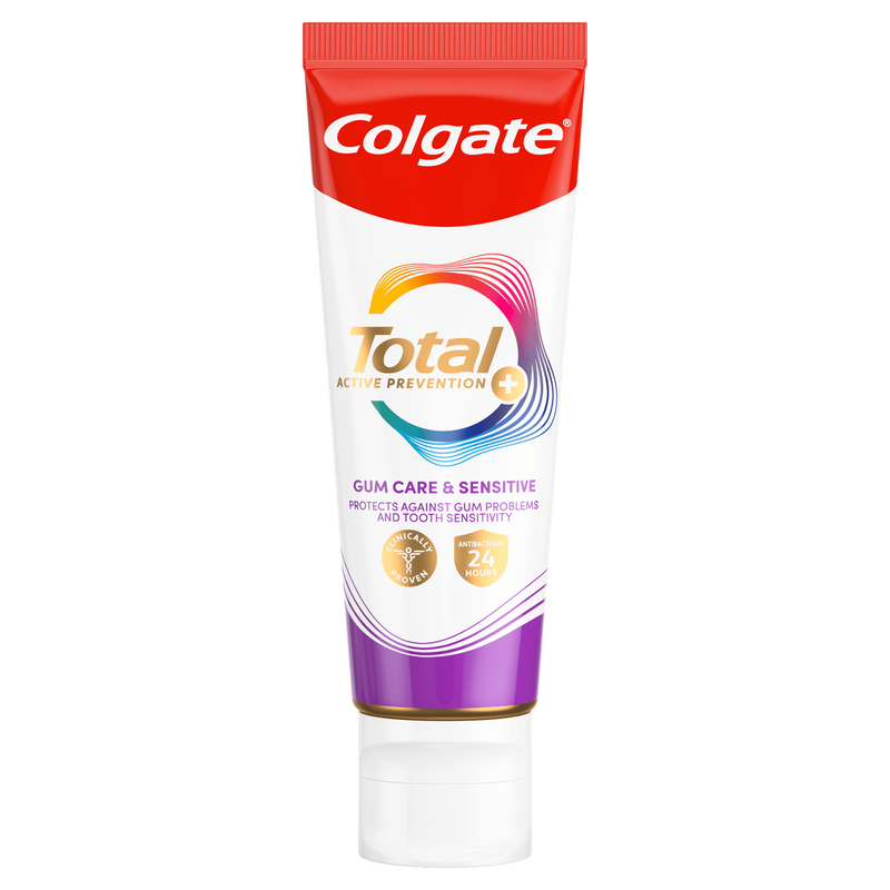 Colgate Total Active Prevention + Gum Care & Sensitivity Toothpaste (75ml) - image 2