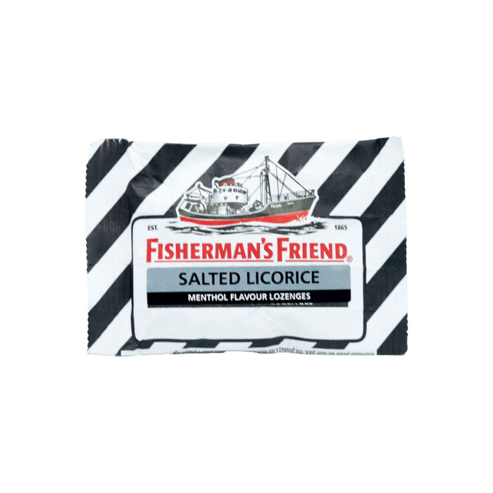 Fisherman's Friend Salted Licorice Menthol Flavour Lozenges (24 x 25g)